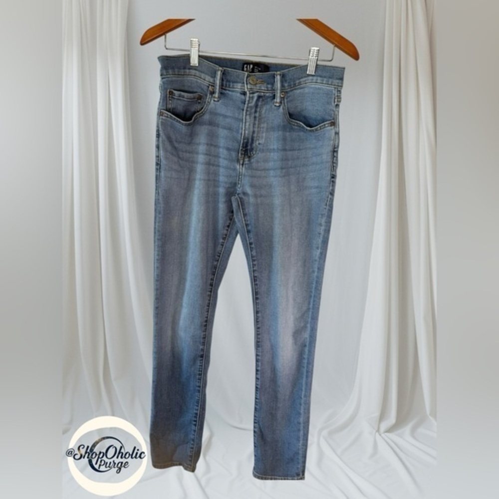 GAP Slim Fit Stretch Denim Jeans size 30
blue jeans